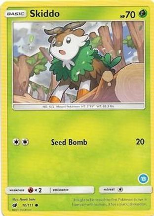 Skiddo (13) - SM Trainer Kit Alolan Sandslash & Alolan Ninetales