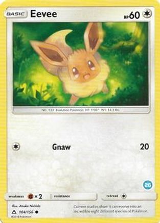 Eevee (26) - SM Trainer Kit Alolan Sandslash & Alolan Ninetales