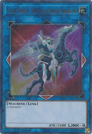 Gaia Saber, the Lightning Shadow (BLRR-EN087) - Battles of Legend: Relentless Revenge 1st Edition