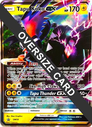Tapu Koko GX - SM50 - Jumbo Cards Holofoil
