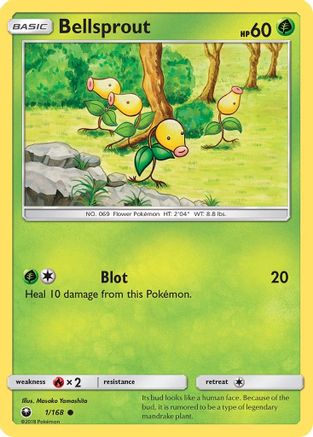 Bellsprout 1/168 - SM Celestial Storm