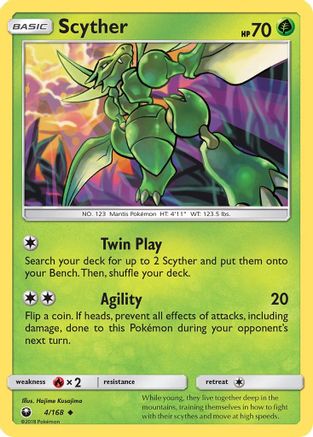 Scyther/168 - SM Celestial Storm
