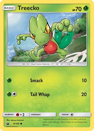 Treecko (8) 8/168 - SM Celestial Storm