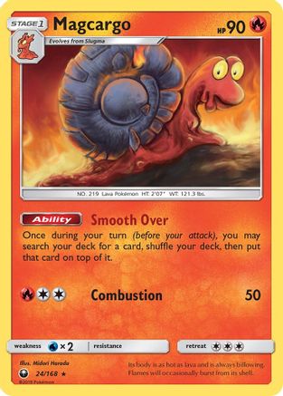 Magcargo 24/168 - SM Celestial Storm