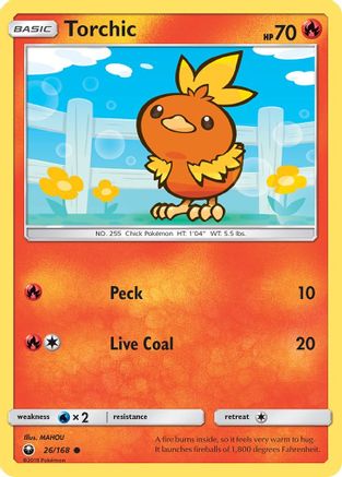 Torchic (26) 26/168 - SM Celestial Storm