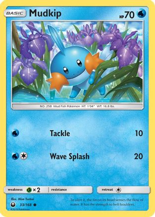 Mudkip (33) 33/168 - SM Celestial Storm
