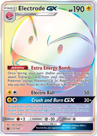 Electrode GX (Secret)/168 - SM Celestial Storm Holofoil
