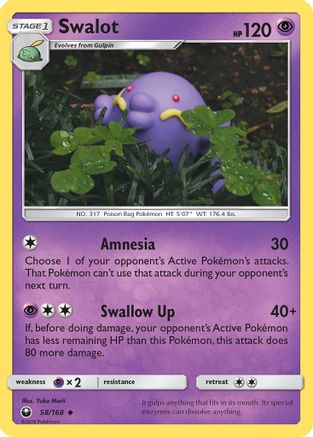 Swalot 58/168 - SM Celestial Storm