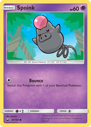 Spoink 59/168 - SM Celestial Storm