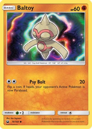 Baltoy/168 - SM Celestial Storm