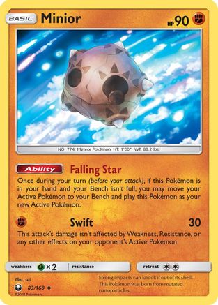 Minior 83/168 - SM Celestial Storm Reverse Holofoil