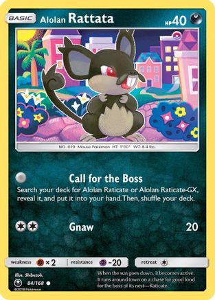 Alolan Rattata 84/168 - SM Celestial Storm