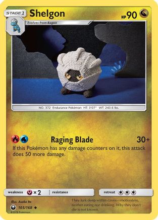 Shelgon 105/168 - SM Celestial Storm