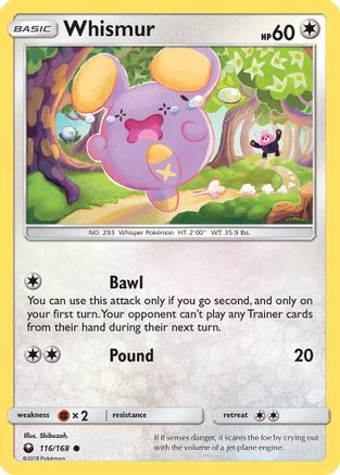 Whismur (116) 116/168 - SM Celestial Storm