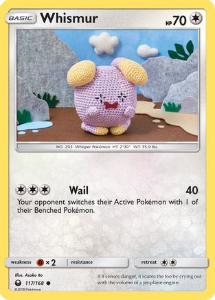 Whismur (117) 117/168 - SM Celestial Storm Reverse Holofoil