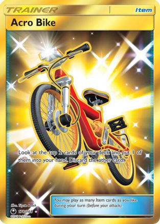 Acro Bike (Secret)/168 - SM Celestial Storm Holofoil