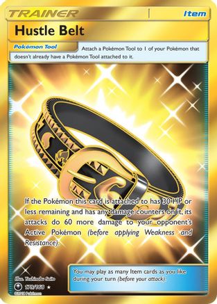 Hustle Belt (Secret)/168 - SM Celestial Storm Holofoil