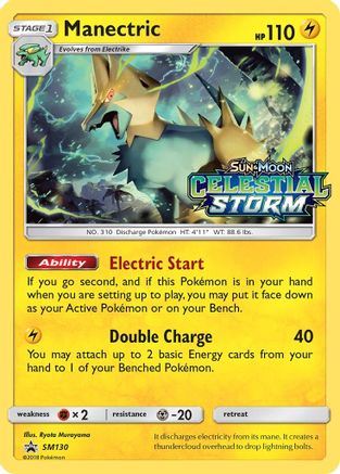 Manectric - SM130 (Prerelease)/248 - SM Promos Holofoil