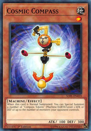 Cosmic Compass (SDPL-EN019) - Structure Deck: Powercode Link 1st Edition