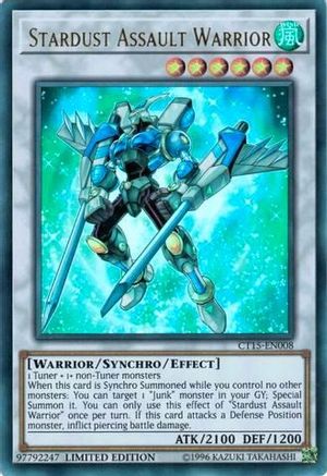 Stardust Assault Warrior (CT15-EN008) - 2018 Mega-Tins Limited