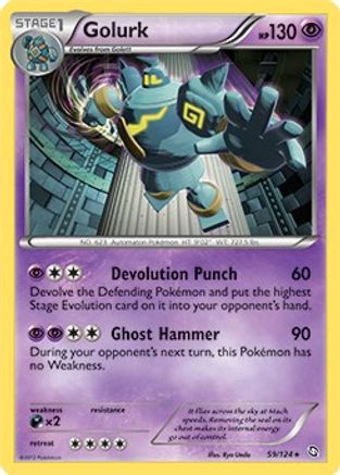 Golurk - 59/124 (EX Dragons Exalted) - Deck Exclusives