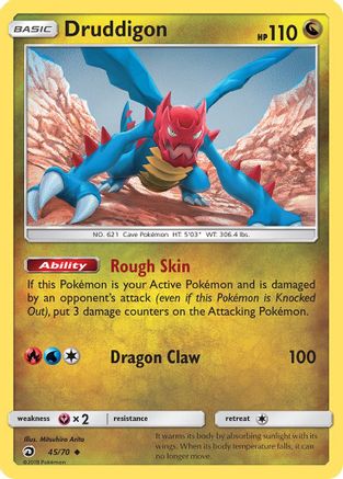 Druddigon/70 - Dragon Majesty Reverse Holofoil