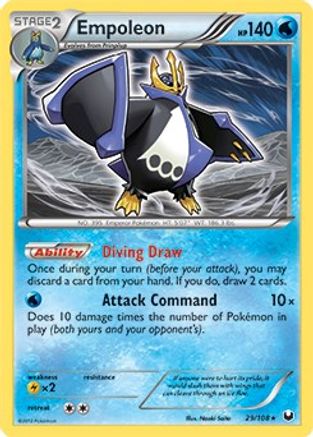 Empoleon - 29/108 (Battle Arena Deck Exclusive) - Deck Exclusives