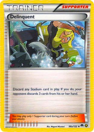 Delinquent - 98a/122/122 - Alternate Art Promos