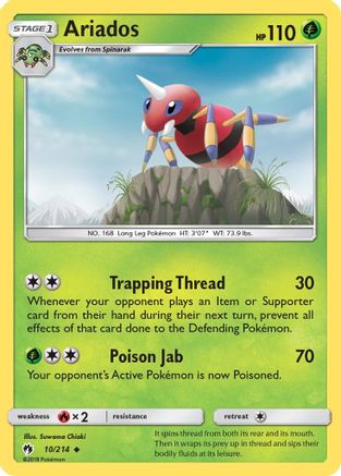 Ariados/214 - SM Lost Thunder