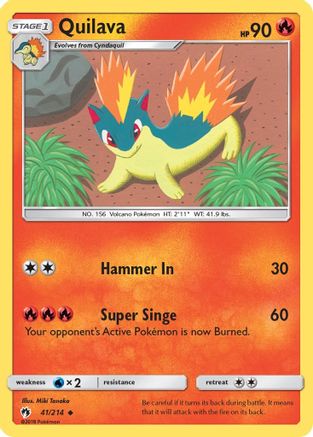 Quilava 41/214 - SM Lost Thunder