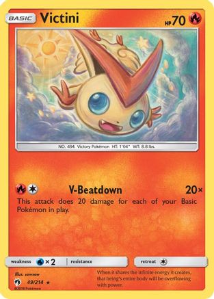 Victini 49/214 - SM Lost Thunder