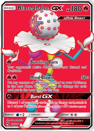Blacephalon GX (Full Art)/214 - SM Lost Thunder Holofoil