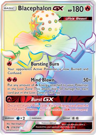 Blacephalon GX (Secret)/214 - SM Lost Thunder Holofoil