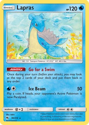 Lapras 56/214 - SM Lost Thunder