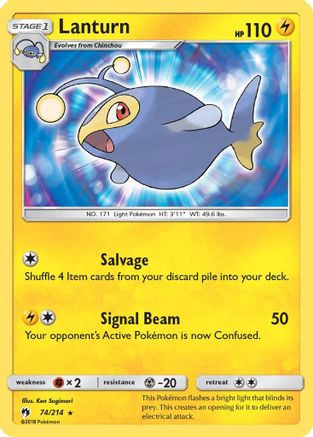 Lanturn/214 - SM Lost Thunder