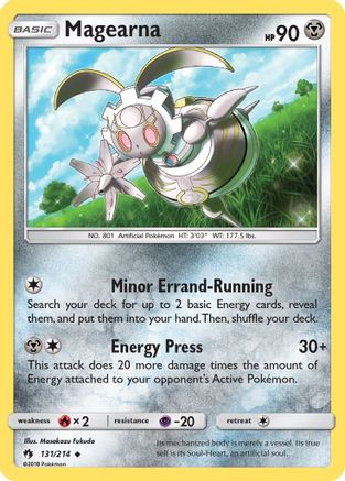 Magearna/214 - SM Lost Thunder Reverse Holofoil