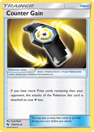 Counter Gain 170/214 - SM Lost Thunder Reverse Holofoil
