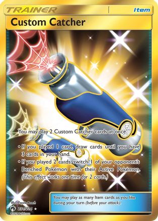 Custom Catcher (Secret)/214 - SM Lost Thunder Holofoil