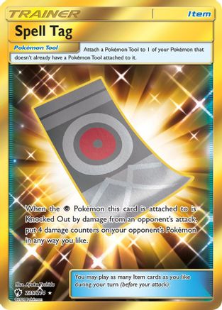 Spell Tag (Secret)/214 - SM Lost Thunder Holofoil