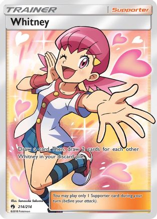 Whitney (Full Art)/214 - SM Lost Thunder Holofoil