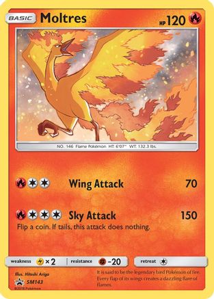 Moltres - SM143/248 - SM Promos Holofoil