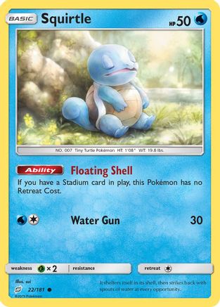 Squirtle (22) 22/181 - SM Team Up