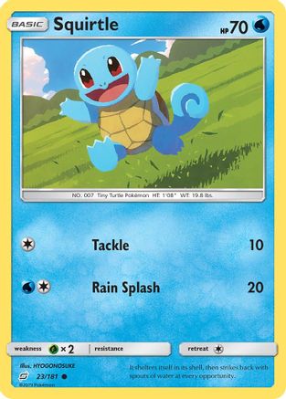 Squirtle (23) 23/181 - SM Team Up