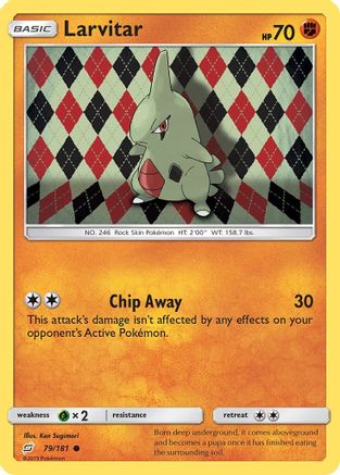 Larvitar 79/181 - SM Team Up