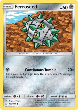 Ferroseed/181 - SM Team Up