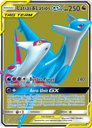Latias & Latios GX (Full Art)/181 - SM Team Up Holofoil