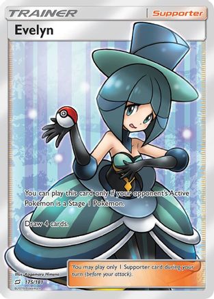 Evelyn (Full Art)/181 - SM Team Up Holofoil