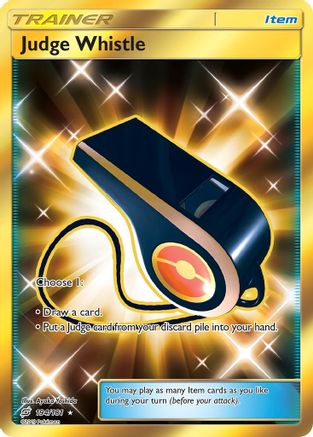 Judge Whistle (Secret)/181 - SM Team Up Holofoil