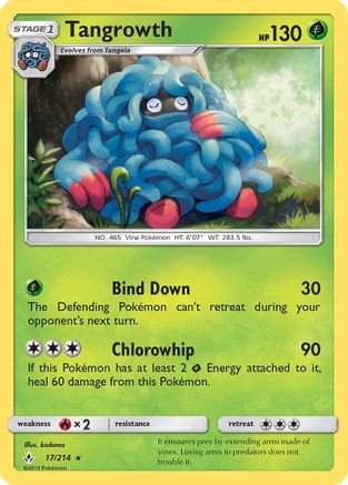 Tangrowth/214 - SM Unbroken Bonds Reverse Holofoil