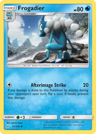 Frogadier 52/214 - SM Unbroken Bonds